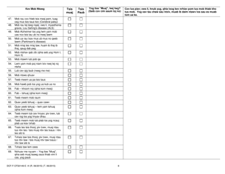 Form DCF-F-CFS0149-E-H Family History Questionnaire - Medical/Genetic - Wisconsin (Hmong), Page 8
