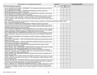 Form DCF-F-CFS0070 Initial Licensing Checklist - Day Camps - Dcf 252 - Wisconsin, Page 26