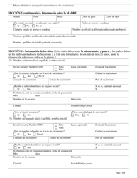 Formulario DCF-F-DWSC11002-S Solicitud De Guardian Para Servicios De Mantenimiento De Menores - Wisconsin (Spanish), Page 5