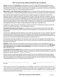 Form DCF-F-DWSC11053-H Parent&#039;s Application for Child Support Services - Wisconsin (Hmong), Page 7
