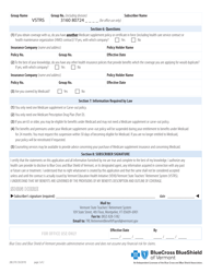 Form 280.370 Enrollment and Change Form for Retirees or Their Dependents With Medicare - Vermont State Teachers Retirement System (Vstrs) - Vermont, Page 2