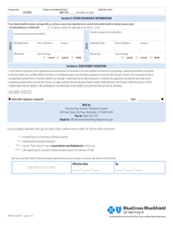 Form 280.486 Enrollment and Change Form for Retirees or Their Dependents Without Medicare - Vermont State Teachers Retirement System (Vstrs) - Vermont, Page 2