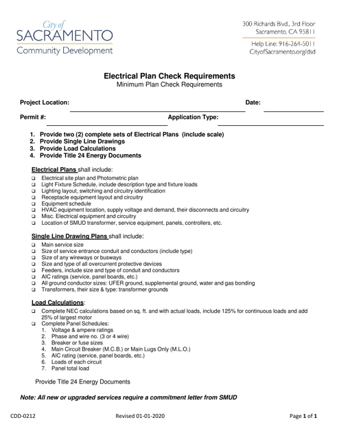 Form CDD-0212  Printable Pdf