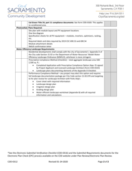 Form CDD-0312 New Residential Building (1-2 Units) Submittal Checklist - City of Sacramento, California, Page 2