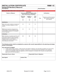 Form CDD-0179 2019 California Green Code VOC Self Certify Checklist - City of Sacramento, California, Page 14