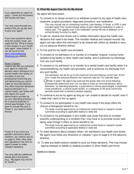 Virginia Advance Directive Form for Healthcare With Sections for Medical and End-Of-Life Care - Virginia, Page 2