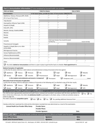 Universal Health Certificate - Washington, D.C. (English/French), Page 3