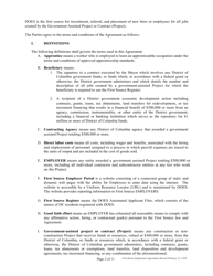 First Source Employment Agreement for Construction Projects Only - Washington, D.C., Page 2