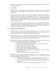 First Source Employment Agreement for Construction Projects Only - Washington, D.C., Page 7