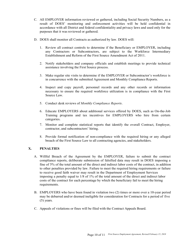 First Source Employment Agreement for Non Construction Contracts Only - Washington, D.C., Page 10