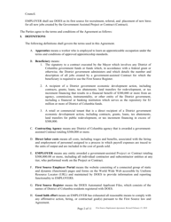First Source Employment Agreement for Non Construction Contracts Only - Washington, D.C., Page 2