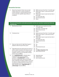 CDC Employee Health Assessment (Capture), Page 6