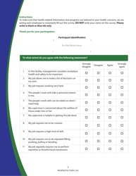 CDC Nhwp Health and Safety Climate Survey (Inputs), Page 3