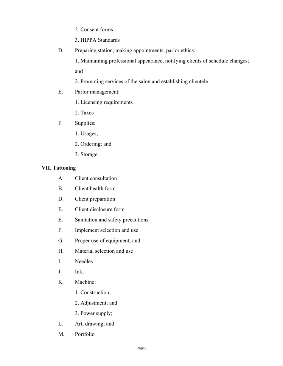 Form A450-TAPPR_CERT Tattooer Apprentice Certification Application - Virginia, Page 11