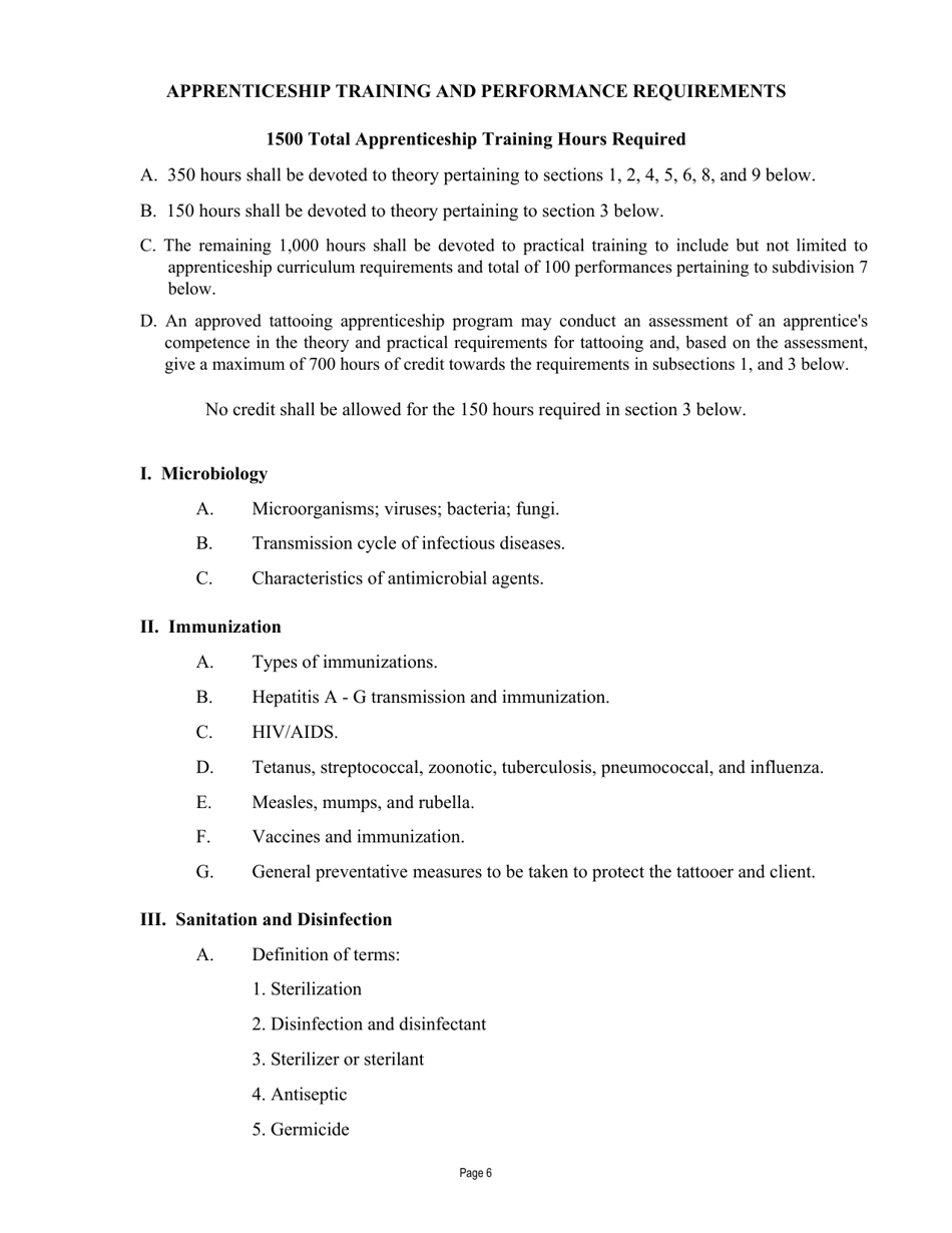 Form A450-TAPPR_CERT Tattooer Apprentice Certification Application - Virginia, Page 9