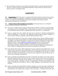 Assigned Counsel Program Contract - County Of San Diego, California, Page 2