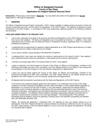 Application for Indigent Defense Attorney Panel - County of San Diego, California, Page 9