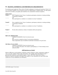 Form ADR-10 Adr Program Panelist Application for Mediation, Binding Arbitration and Neutral Evaluation Panels - County of San Mateo, California, Page 4