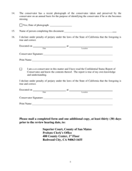 Form PR-19 Confidential Status Report - County of San Mateo, California, Page 5