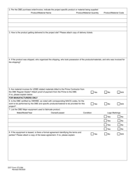 DOT Form 272-064 Dbe/Udbe/Fsbe Commercially Useful Function on-Site Review for Regular Dealer and Manufacturers - Washington, Page 3