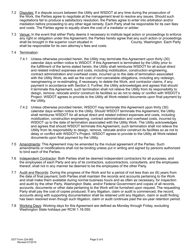 DOT Form 224-062 Utility Construction Agreement Work by Wsdot - Utility Cost - Washington, Page 5