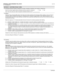 Form F-11133 Personal Care Screening Tool (Pcst) - Wisconsin, Page 3