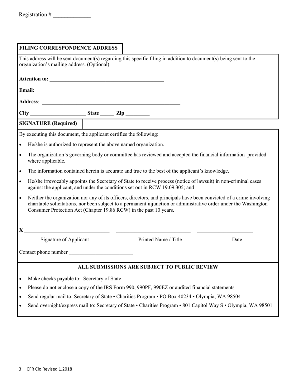 Commercial Fundraiser Closure - Washington, Page 3