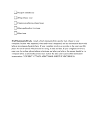 District Clerk Request for Review Form - Dallas County, Texas, Page 3