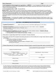 Form DMH5-72-19 First Examination for Involuntary Commitment - North Carolina, Page 4
