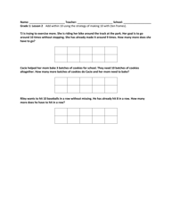 Math Grade 1: Student Packet 1-5, Page 2