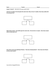 Math Grade 1: Student Packet 1-5, Page 5