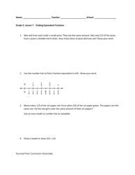 Math Grade 3 - Student Packet 6-10 - Tennessee, Page 2