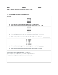 Math Grade 3 - Student Packet 1-5 - Tennessee, Page 2