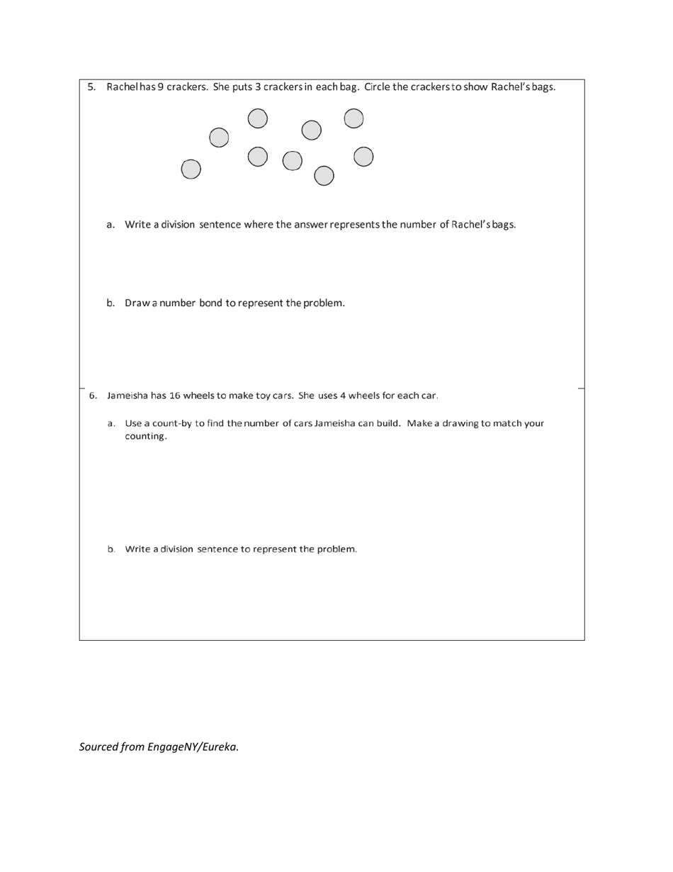 Math Grade 3 - Student Packet 1-5 - Tennessee, Page 7