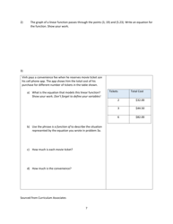 Math Grade 8 - Student Packet 6-10 - Tennessee, Page 7
