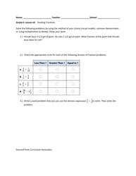 Math Grade 6 - Student Packet 6-10 - Tennessee, Page 5