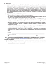 Form A492-0501REN Common Interest Community Manager License Renewal Application - Virginia, Page 3