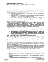 Form A492-0517ANRPT Declarant Annual Report - Condominium - Virginia, Page 3