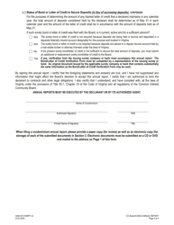Form A492-0517ANRPT Declarant Annual Report - Condominium - Virginia, Page 4