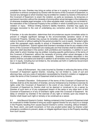 Covenant of Easement for Protection of Environmentally Sensitive Lands That Do Not Include Sensitive Biological Resources - City of San Diego, California, Page 4