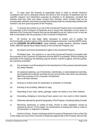 Covenant of Easement for Protection of Environmentally Sensitive Lands Within the Multiple Species Conservation Program Multihabitat Planning Area and Other Environmentally Sensitive Lands - City of San Diego, California, Page 3