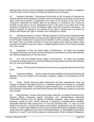 Covenant of Easement for Protection of Environmentally Sensitive Lands Within the Multiple Species Conservation Program Multihabitat Planning Area and Other Environmentally Sensitive Lands - City of San Diego, California, Page 5