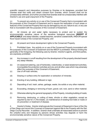 Covenant of Easement for Protection of Sensitive Biological Resources on Lands That Are Not Included Within the Multiple Species Conservation Program Multi-Habitat Planning Area - City of San Diego, California, Page 3