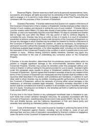 Covenant of Easement for Protection of Sensitive Biological Resources on Lands That Are Not Included Within the Multiple Species Conservation Program Multi-Habitat Planning Area - City of San Diego, California, Page 4