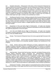 Covenant of Easement for Protection of Sensitive Biological Resources on Lands That Are Not Included Within the Multiple Species Conservation Program Multi-Habitat Planning Area - City of San Diego, California, Page 5