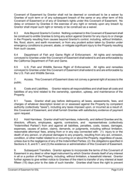Covenant of Easement for Protection of Environmentally Sensitive Lands Within the Multiple Species Conservation Program Multi-Habitat Planning Area - City of San Diego, California, Page 5