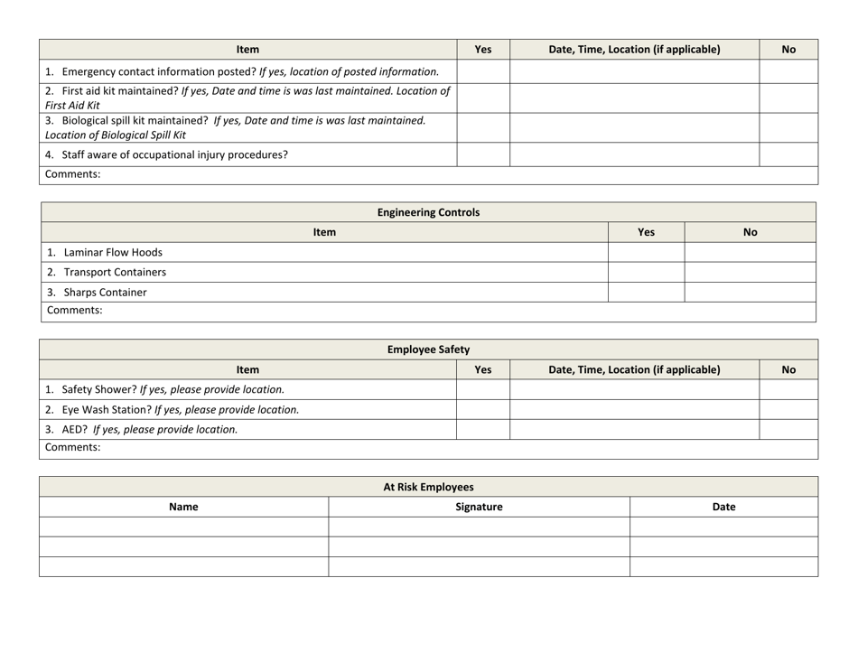 Safety Risk Assessment - Washington, D.C., Page 11