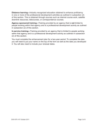 DOH Form 670-147 Substance Use Disorder Professional Enhancement Plan (Ep) - Washington, Page 2