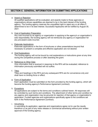 Request for Applications - Food and Nutrition Services - Employment and Training Program - North Carolina, Page 14
