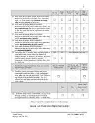 Participant Level Instrument - South Dakota, Page 4